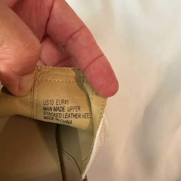 Trendy Ankle Booties in White with multicolor heel design - Picture 12 of 12